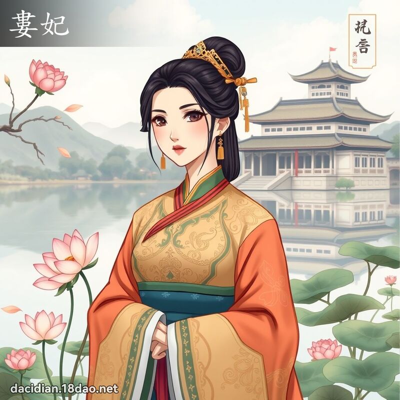 婁妃 - 國語大辭典配圖