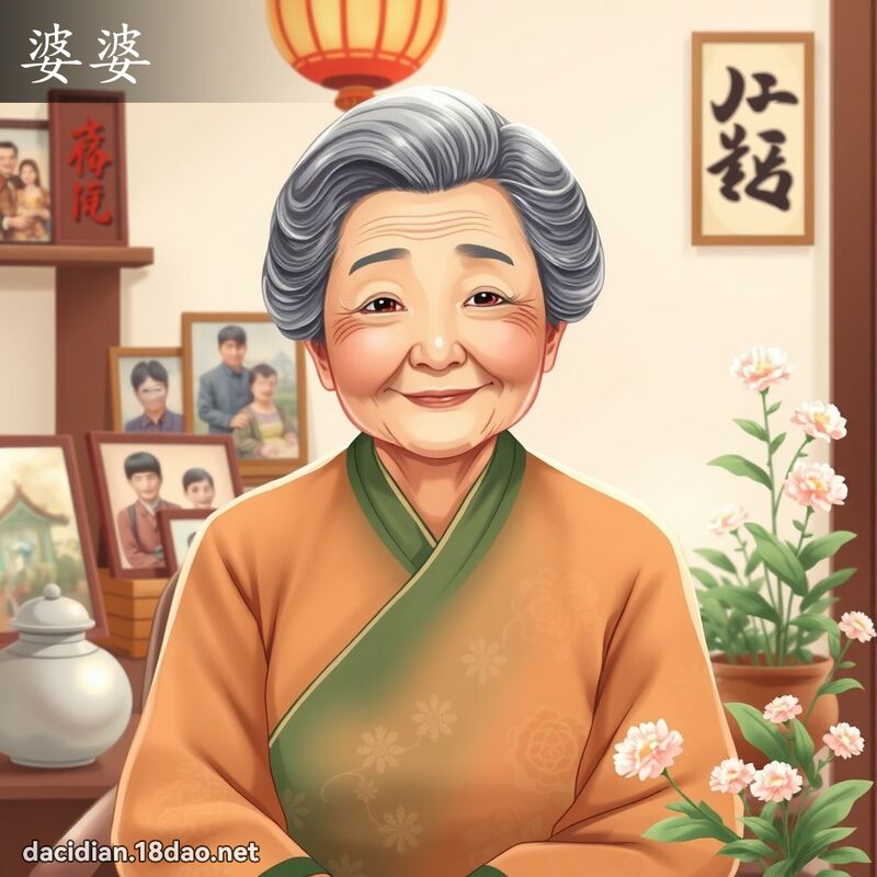 婆婆 - 国语大辞典配图