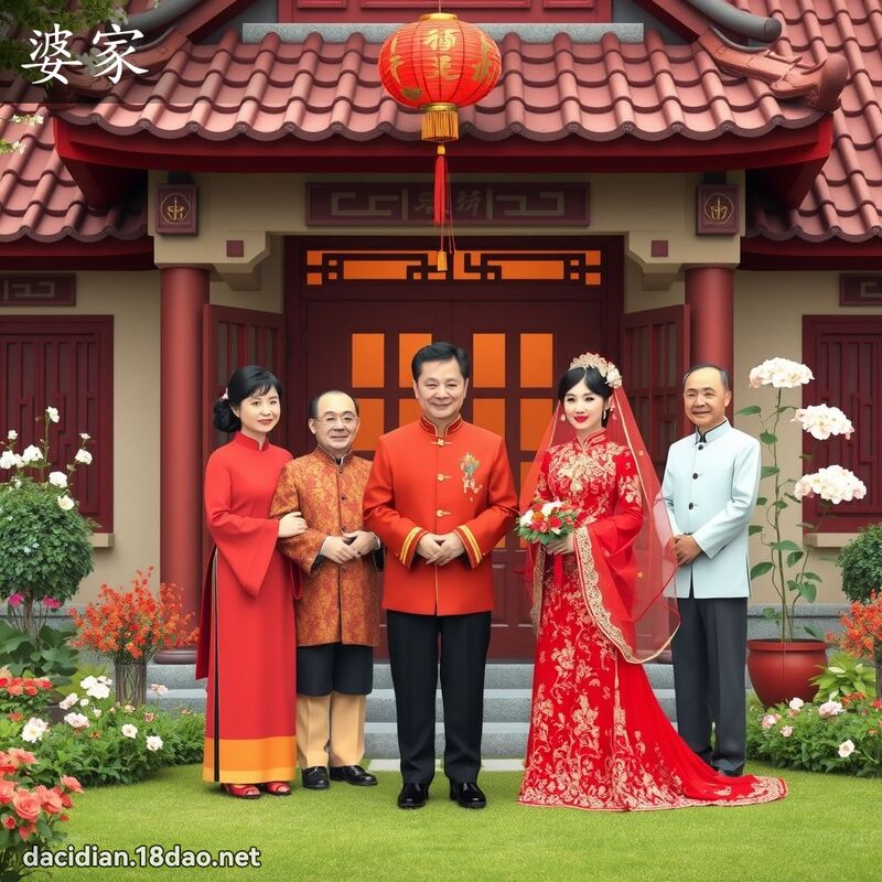婆家 - 國語大辭典配圖