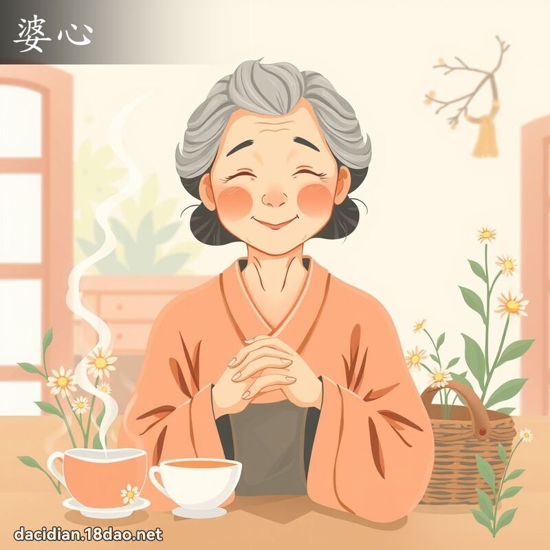 婆心 - 国语大辞典配图