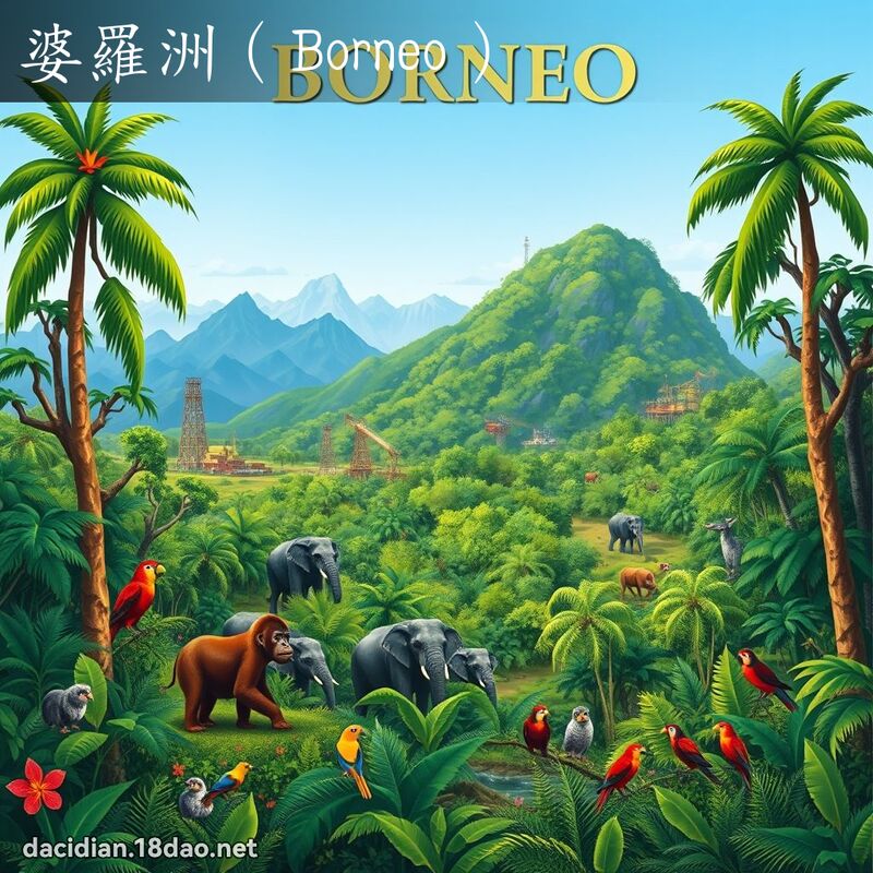 婆罗洲（Borneo） - 国语大辞典配图