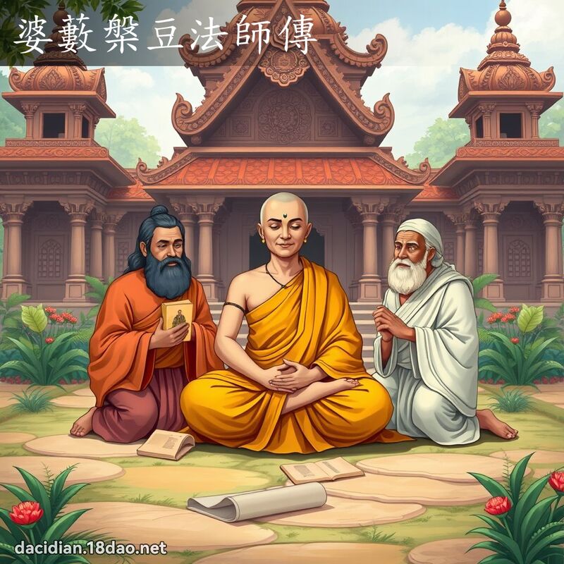 婆藪槃豆法师传 - 国语大辞典配图