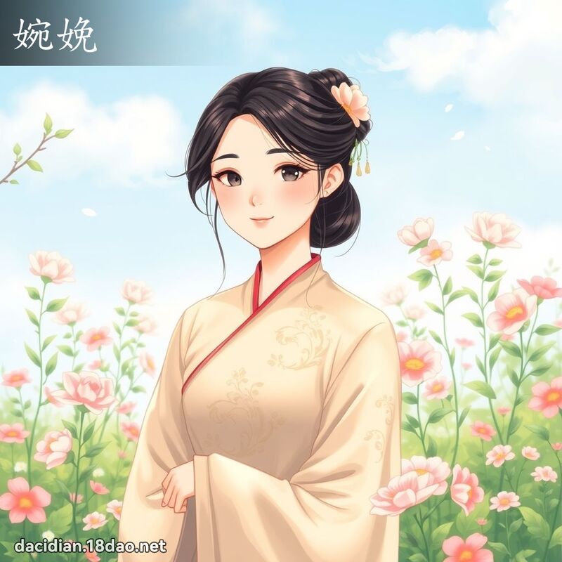 婉娩 - 国语大辞典配图