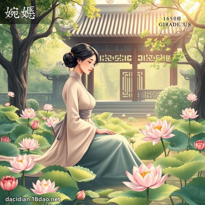 婉嫕 - 国语大辞典配图
