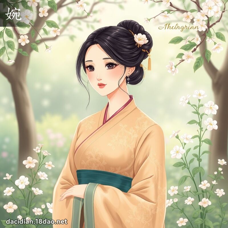 婉 - 國語大辭典配圖