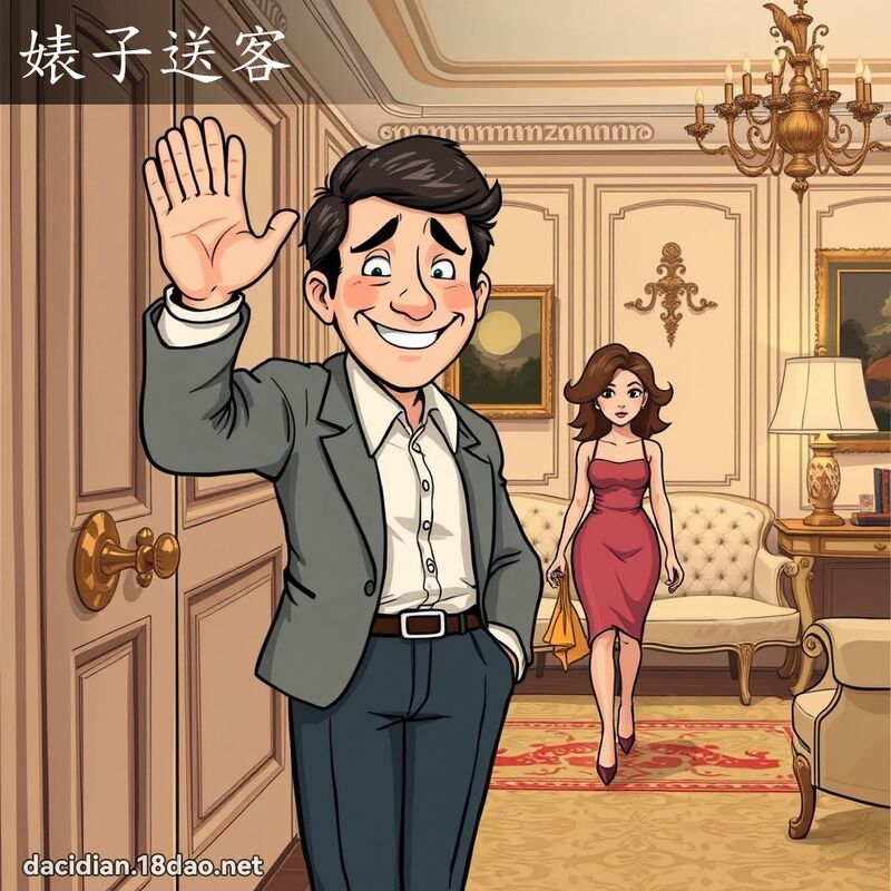 婊子送客 - 國語大辭典配圖