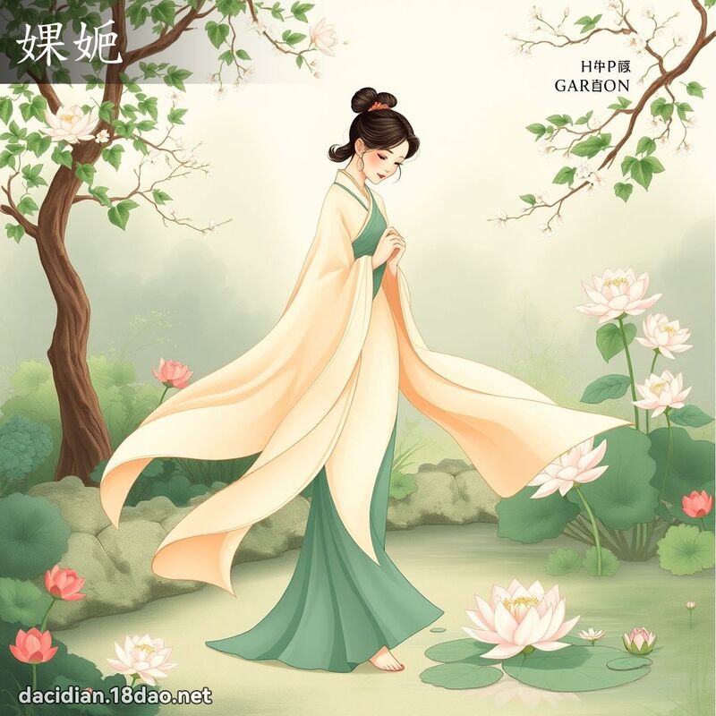 婐㛂 - 国语大辞典配图
