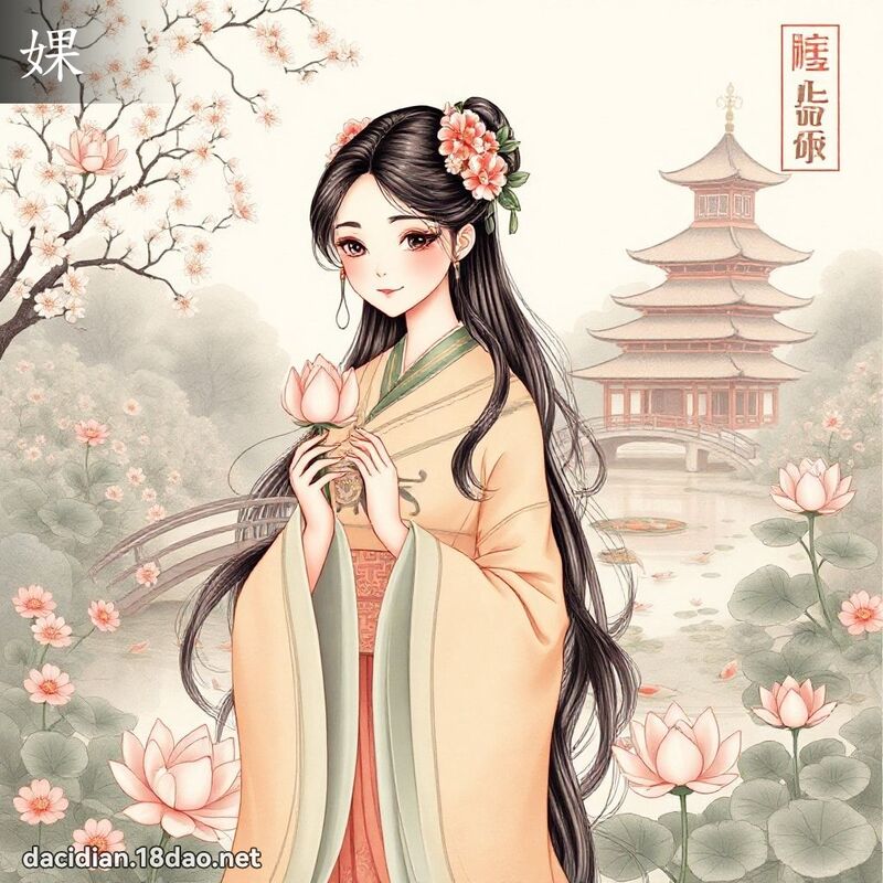 婐 - 国语大辞典配图