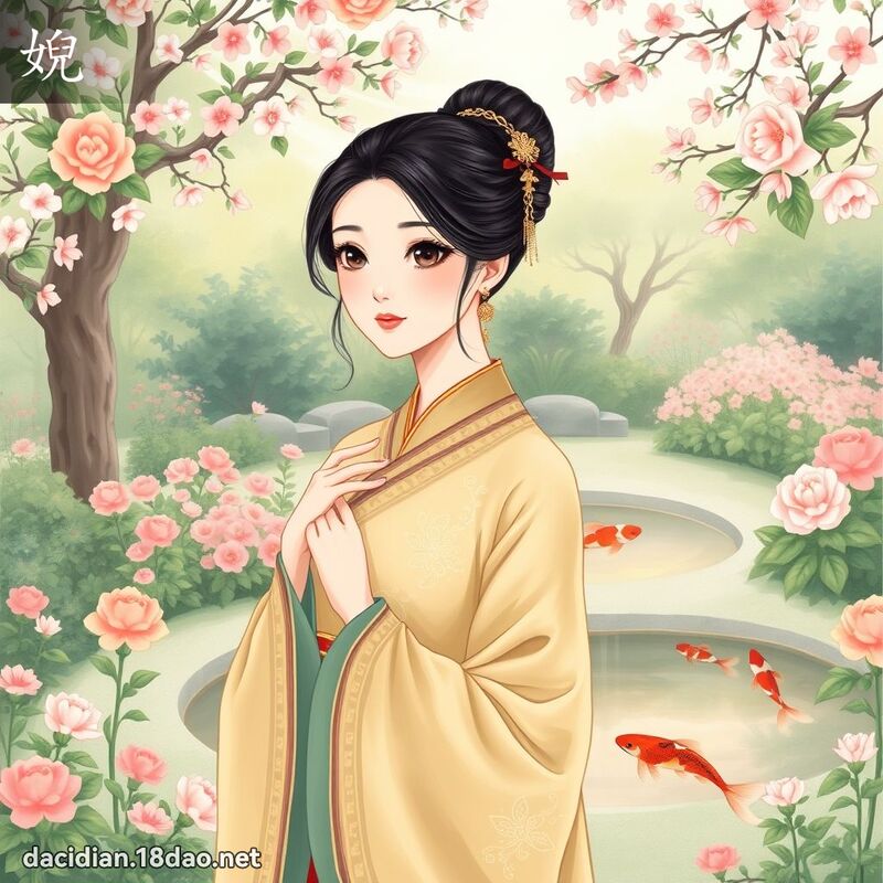 婗 - 国语大辞典配图