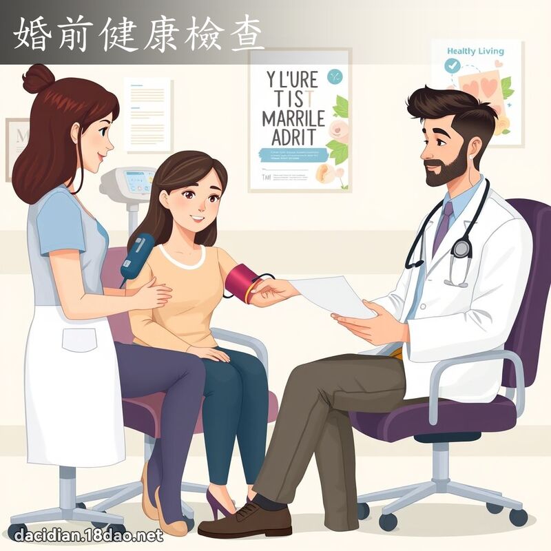婚前健康检查 - 国语大辞典配图