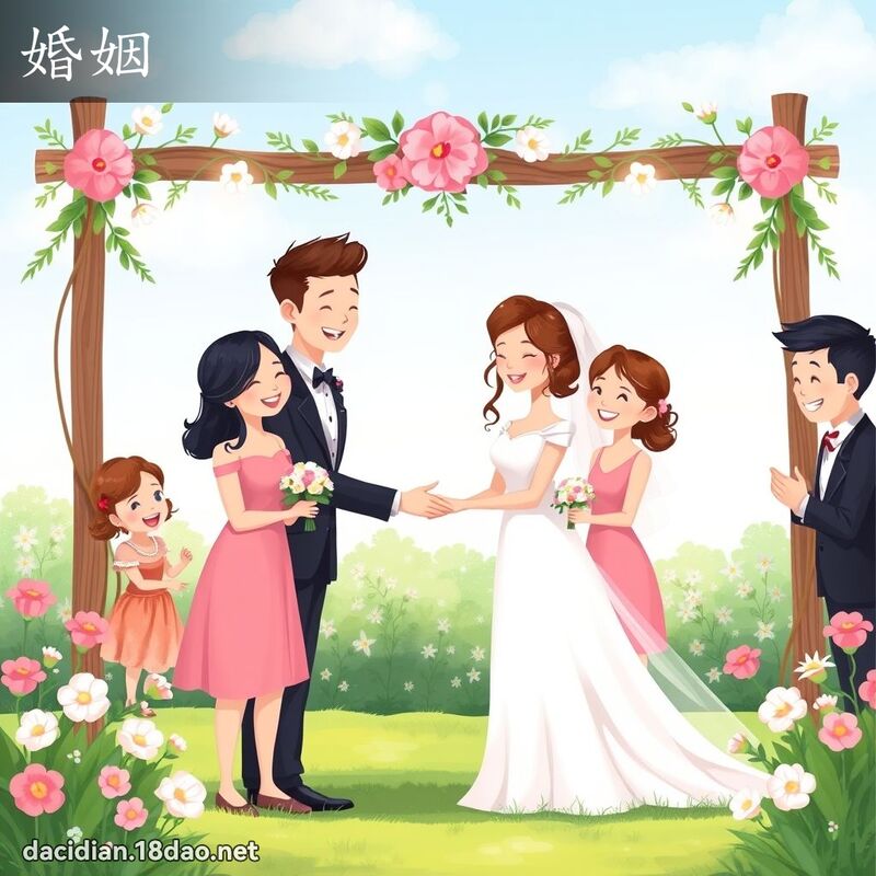 婚姻 - 国语大辞典配图