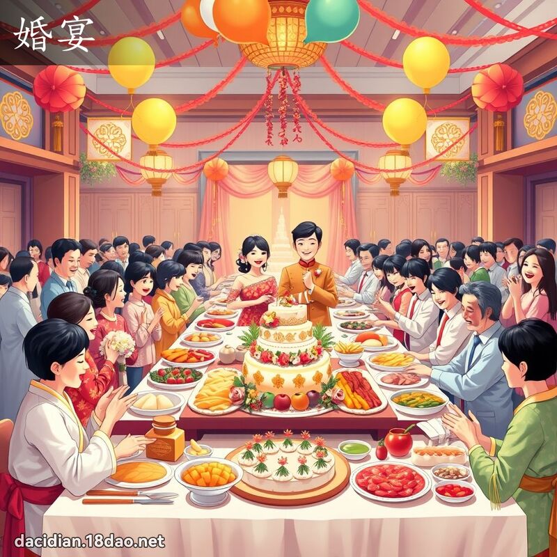 婚宴 - 国语大辞典配图