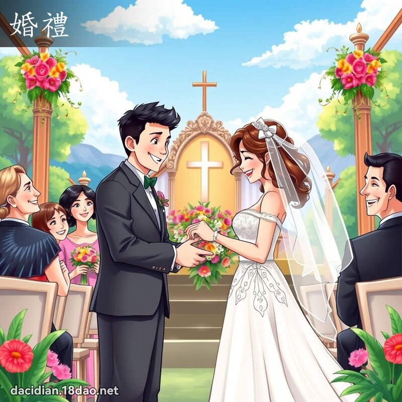 婚礼 - 国语大辞典配图