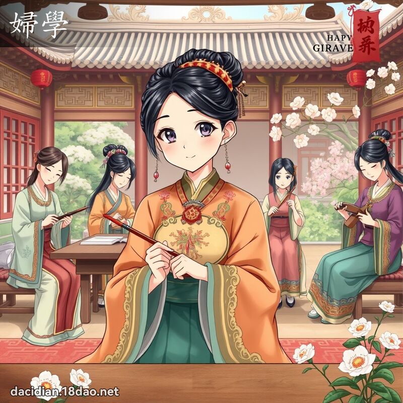 婦學 - 國語大辭典配圖