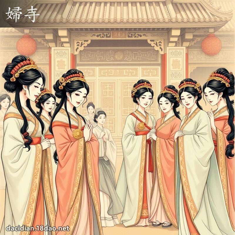 婦寺 - 國語大辭典配圖