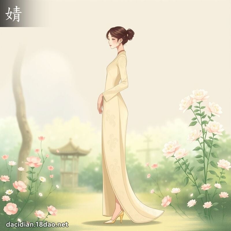 婧 - 國語大辭典配圖