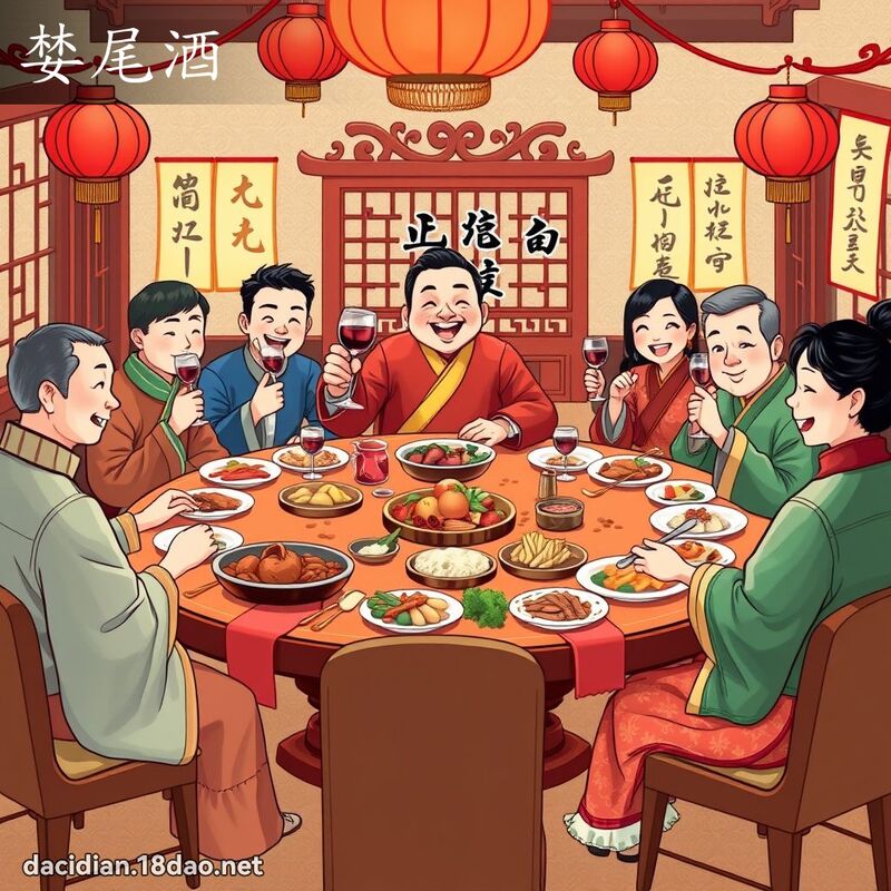婪尾酒 - 国语大辞典配图