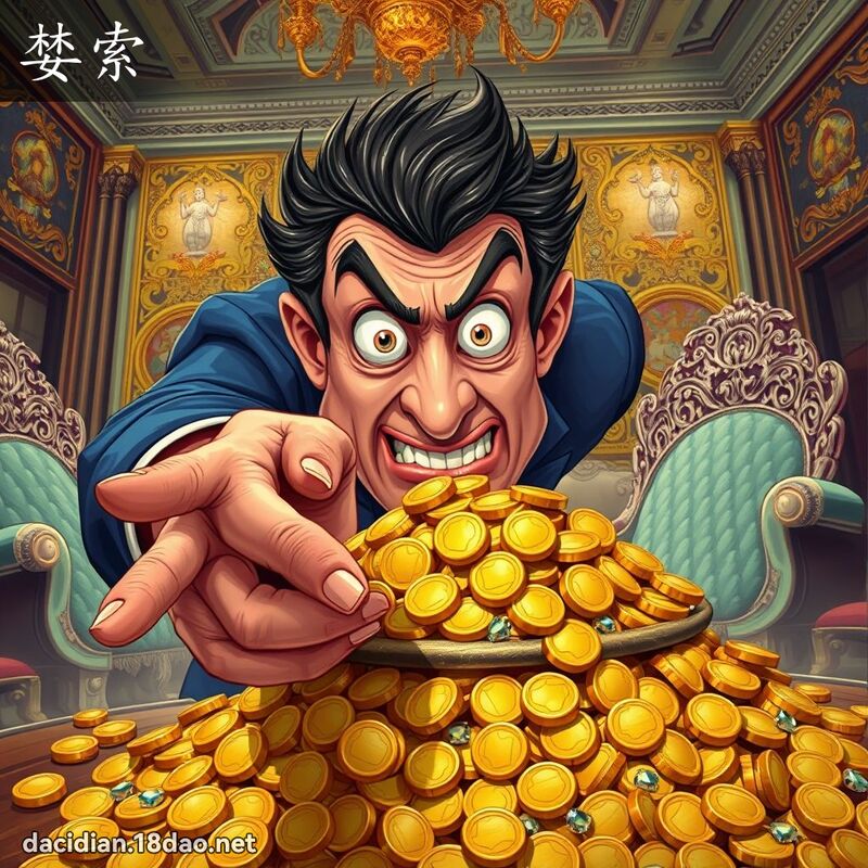 婪索 - 國語大辭典配圖