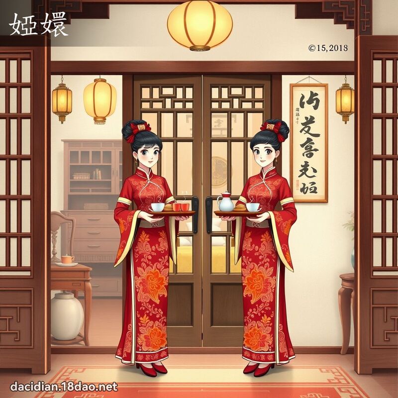 婭嬛 - 国语大辞典配图