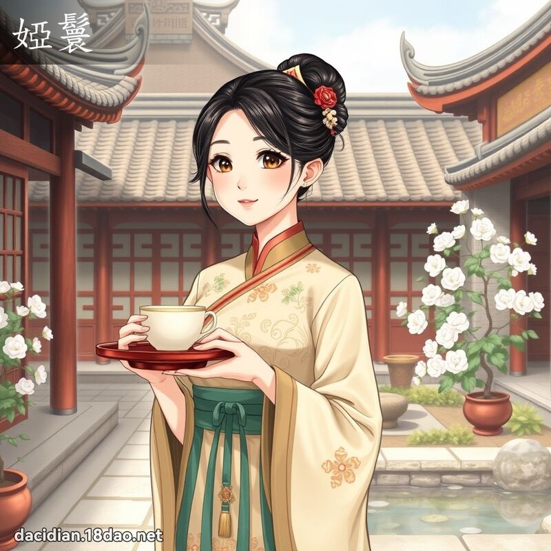 婭鬟 - 国语大辞典配图