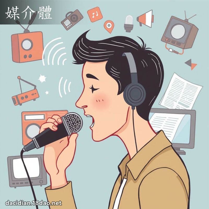 媒介体 - 国语大辞典配图