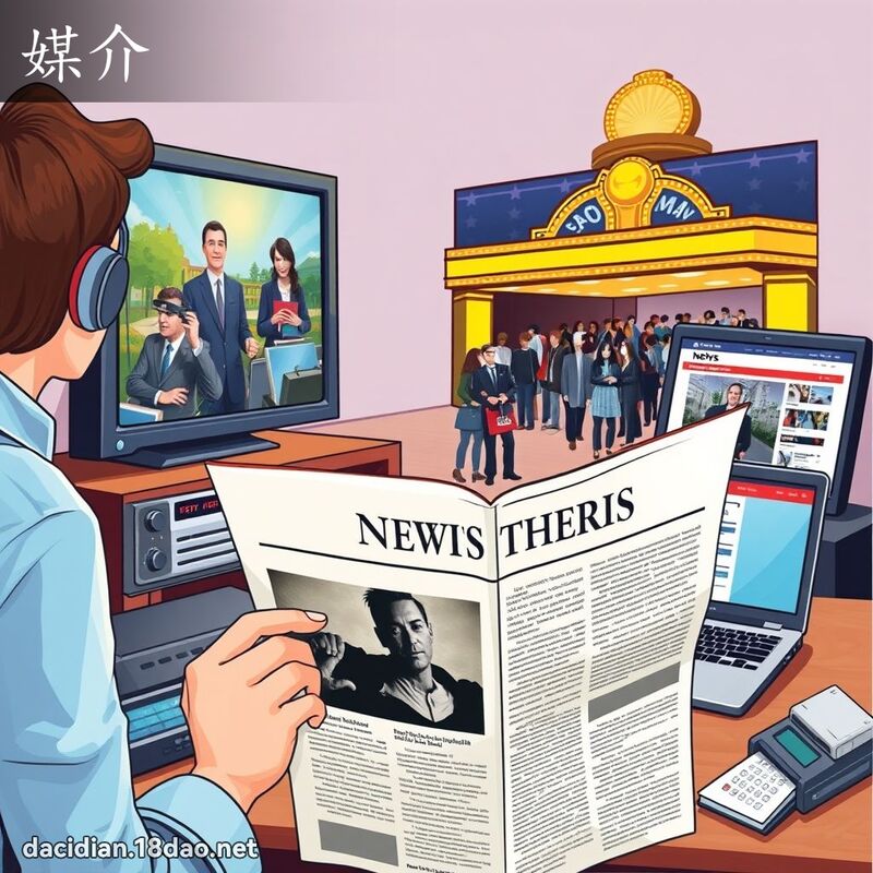 媒介 - 國語大辭典配圖
