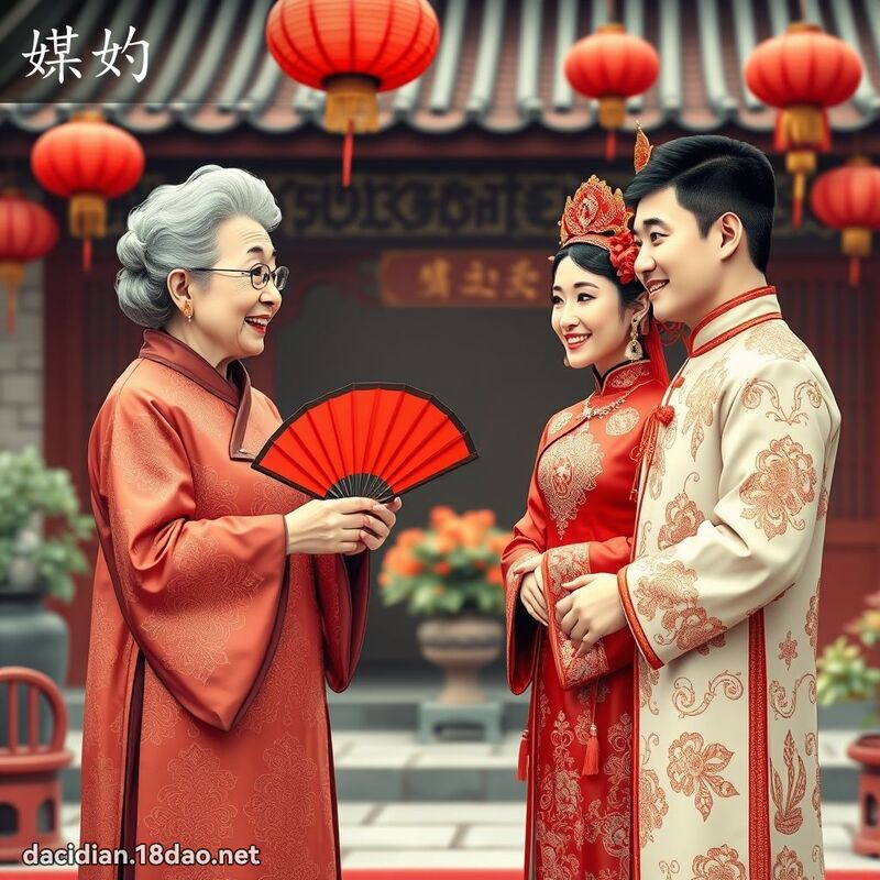 媒妁 - 国语大辞典配图