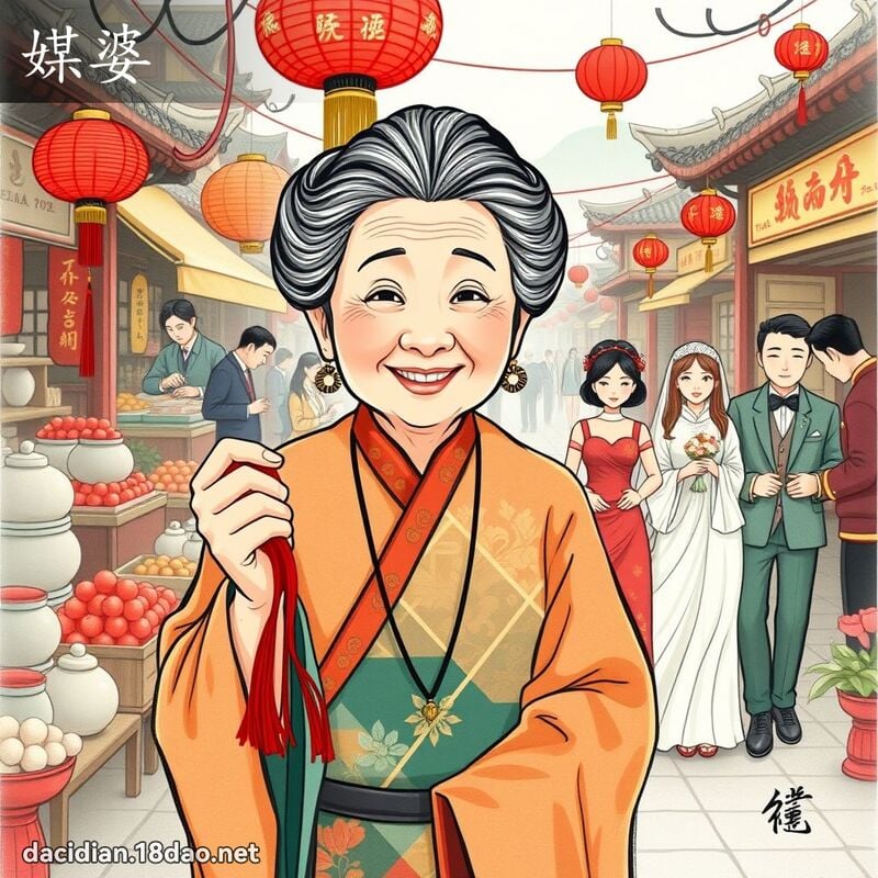 媒婆 - 国语大辞典配图