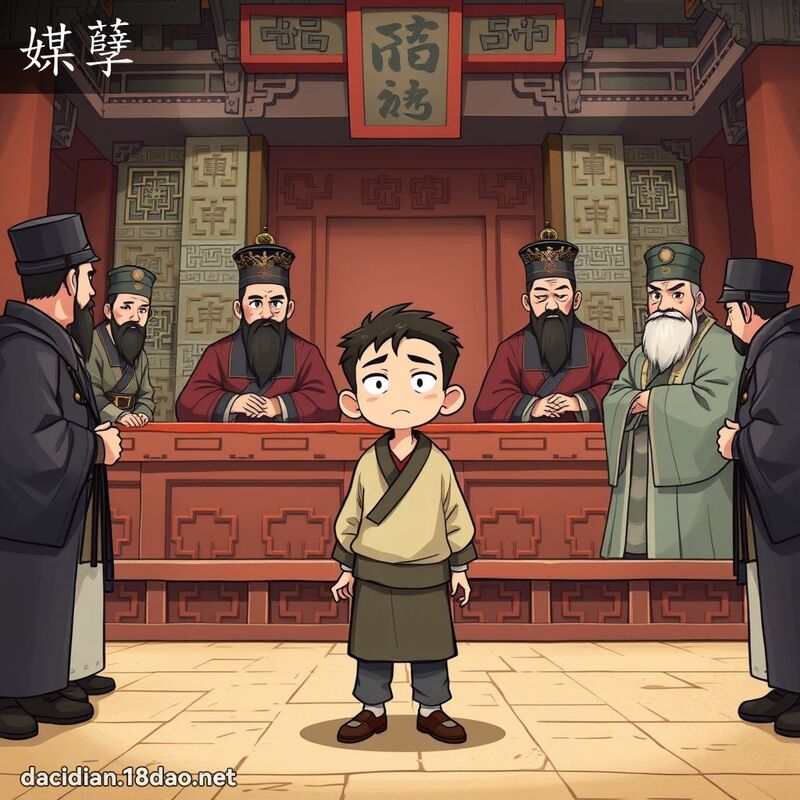 媒孽 - 国语大辞典配图