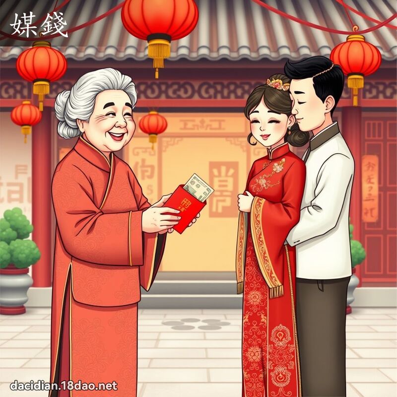 媒錢 - 國語大辭典配圖