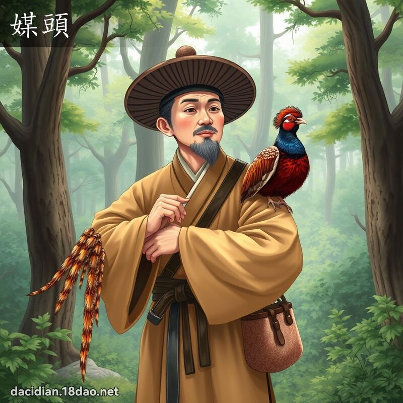 媒头 - 国语大辞典配图