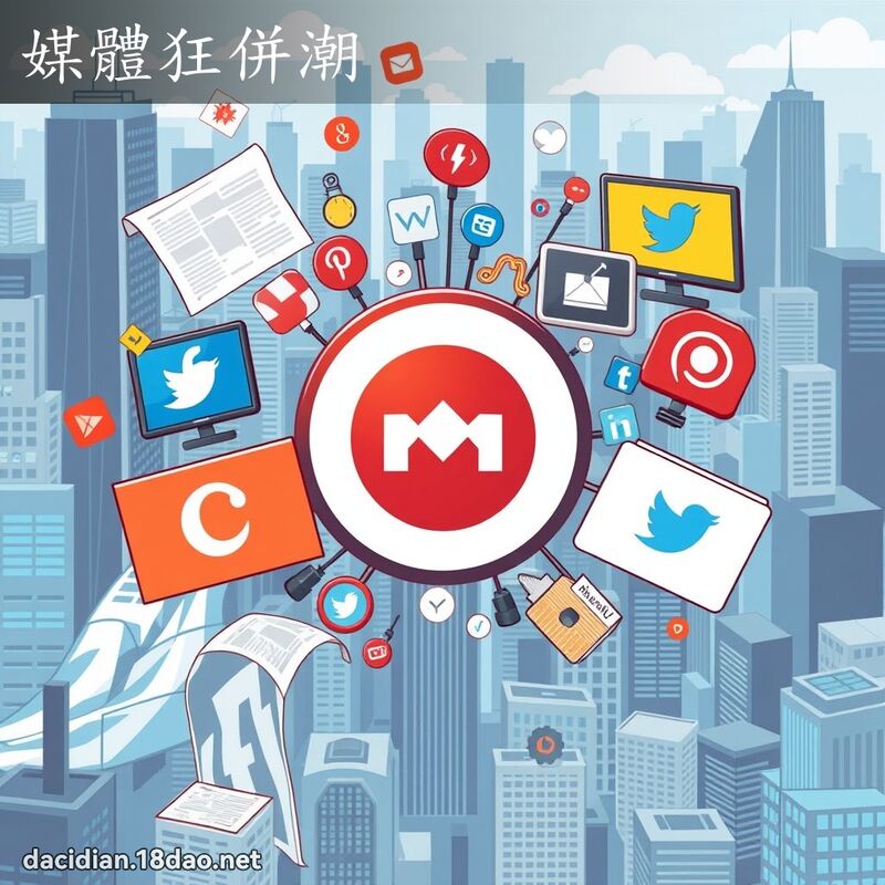 媒体狂併潮 - 国语大辞典配图