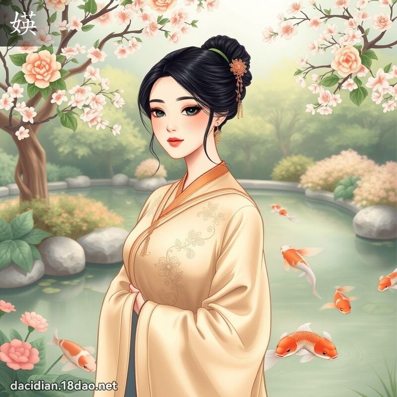 媖 - 國語大辭典配圖