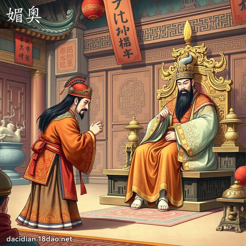 媚奧 - 國語大辭典配圖