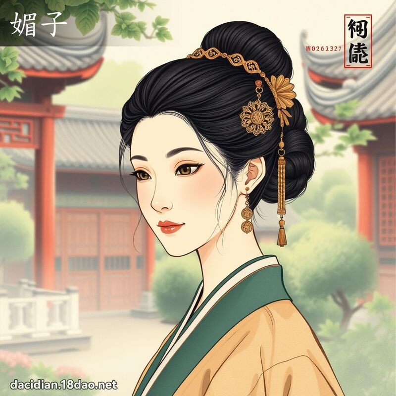 媚子 - 國語大辭典配圖