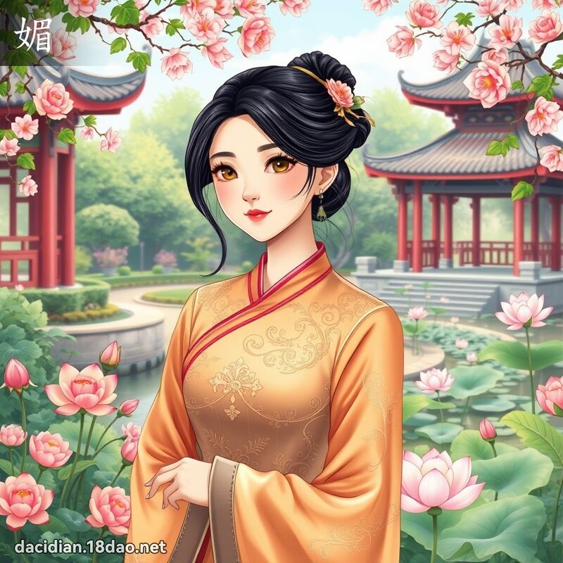 媚 - 国语大辞典配图