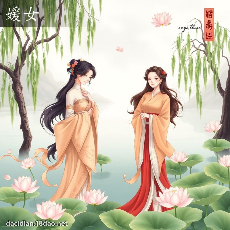 媛女 - 國語大辭典配圖