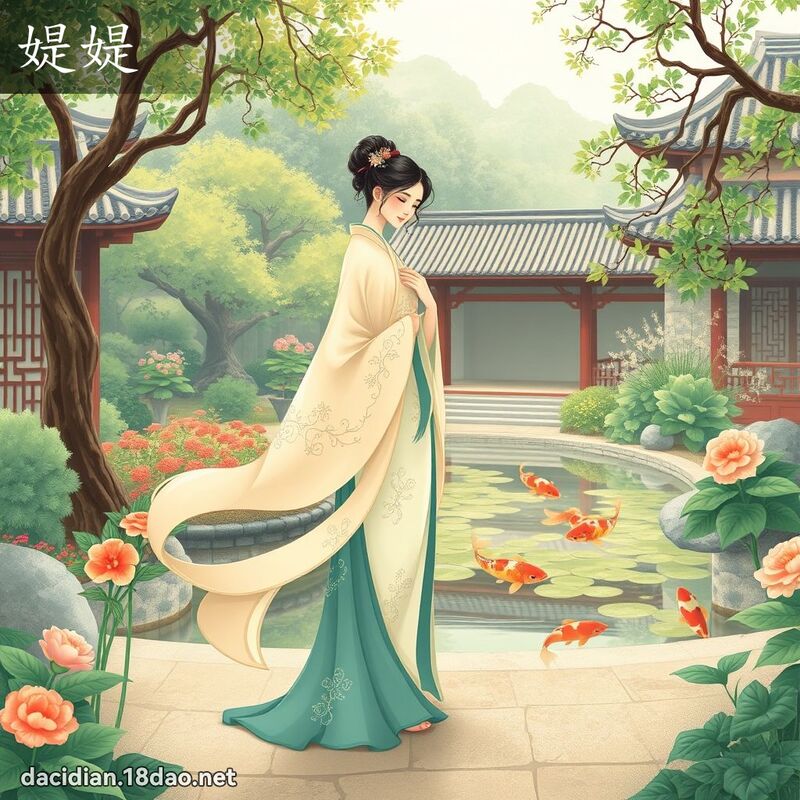 媞媞 - 國語大辭典配圖