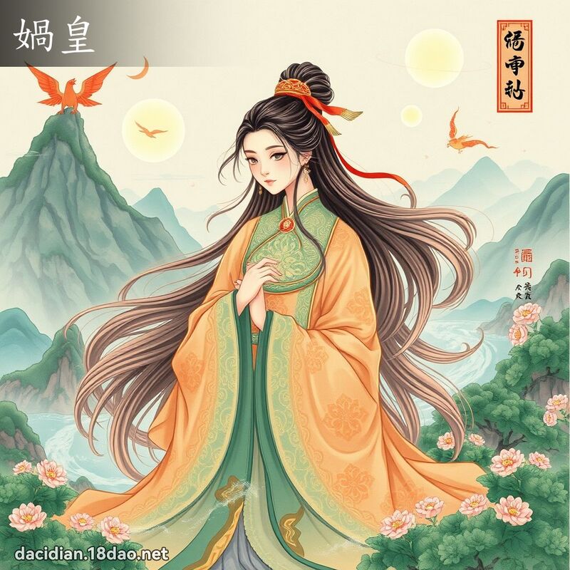 媧皇 - 國語大辭典配圖