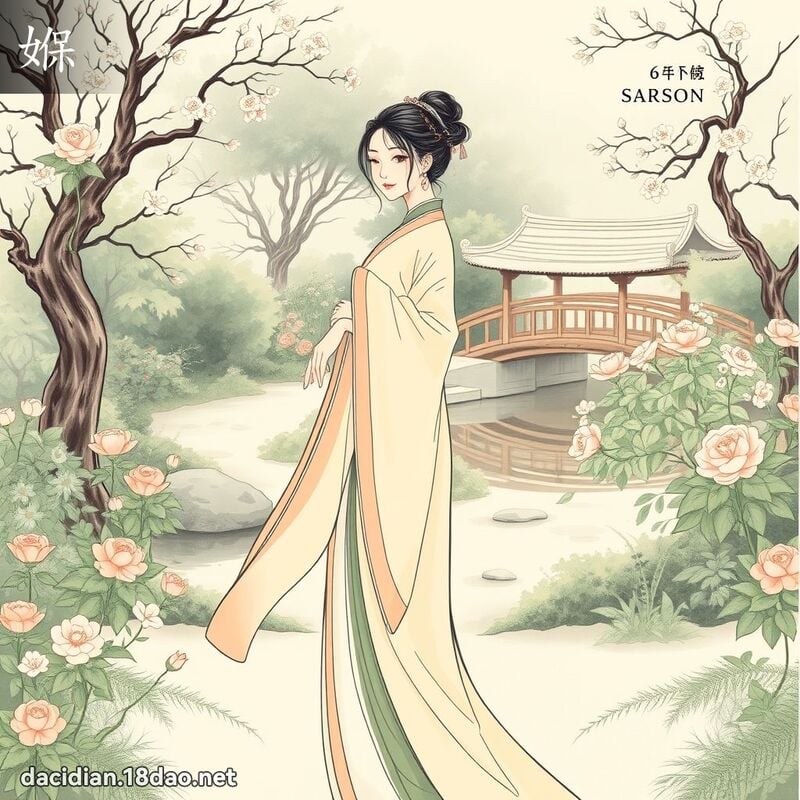 媬 - 國語大辭典配圖