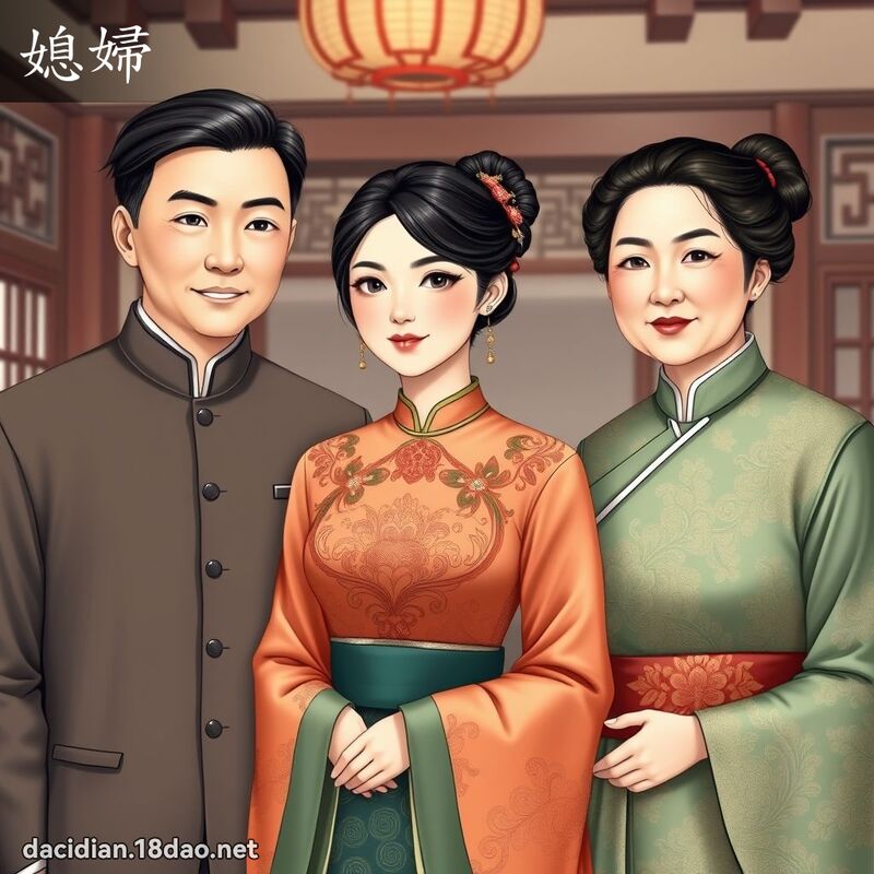 媳婦 - 國語大辭典配圖