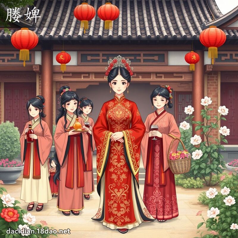 媵婢 - 國語大辭典配圖