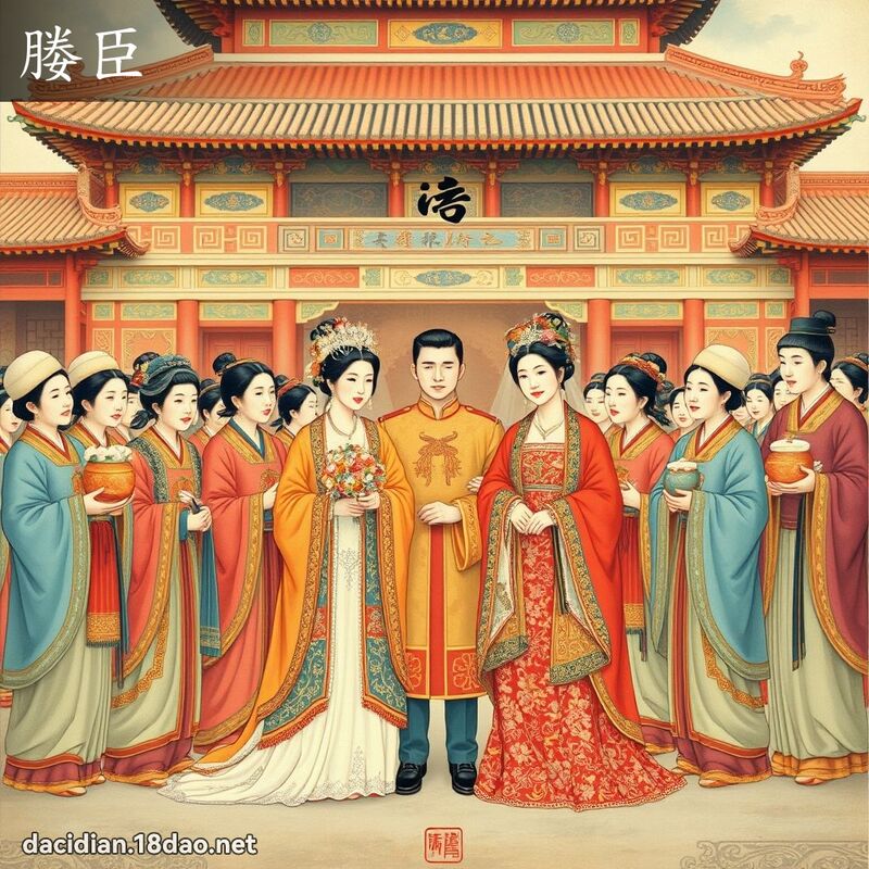 媵臣 - 国语大辞典配图