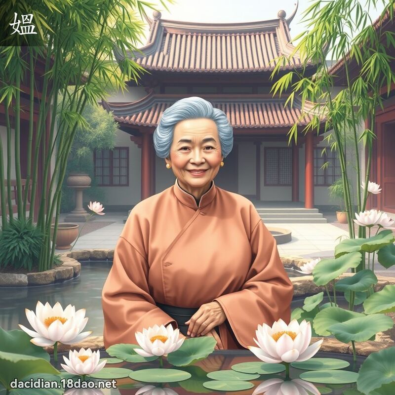媼 - 國語大辭典配圖