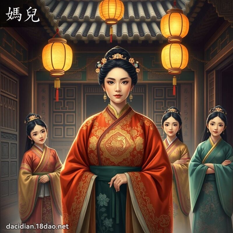 妈儿 - 国语大辞典配图