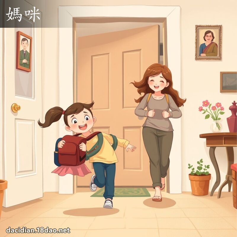 妈咪 - 国语大辞典配图