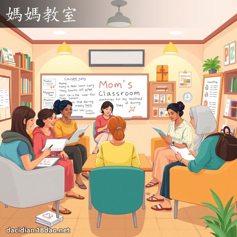 媽媽教室 - 國語大辭典配圖