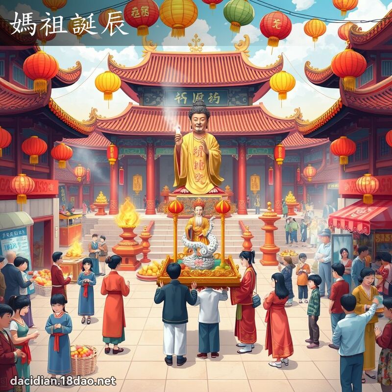 妈祖诞辰 - 国语大辞典配图