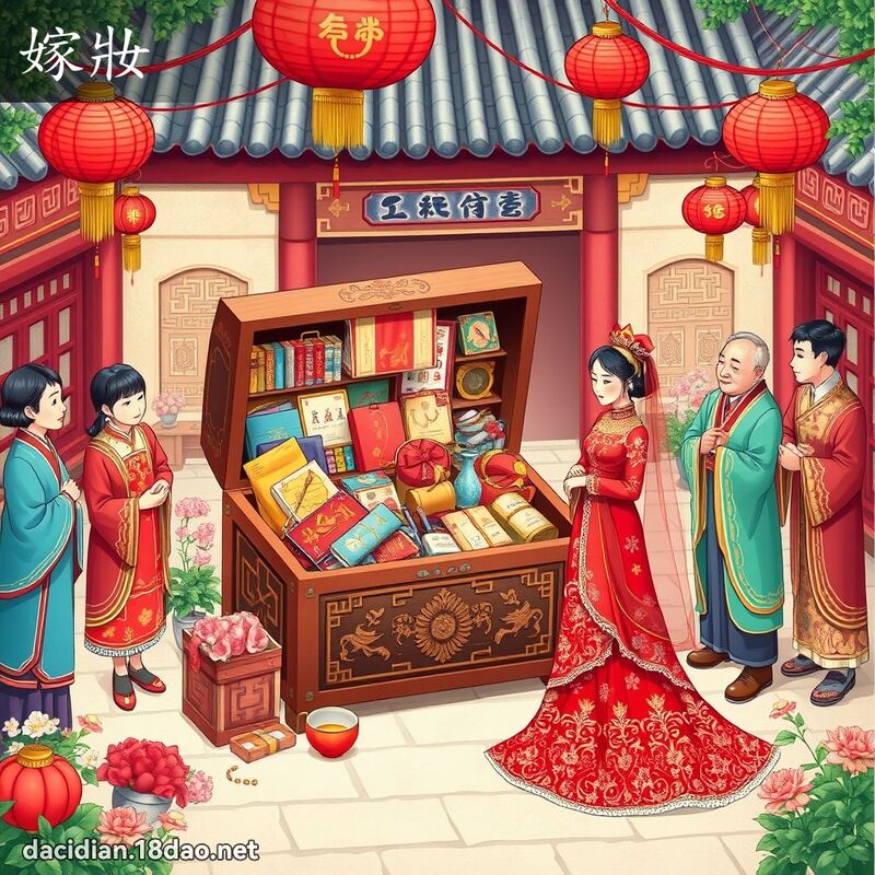 嫁妝 - 國語大辭典配圖