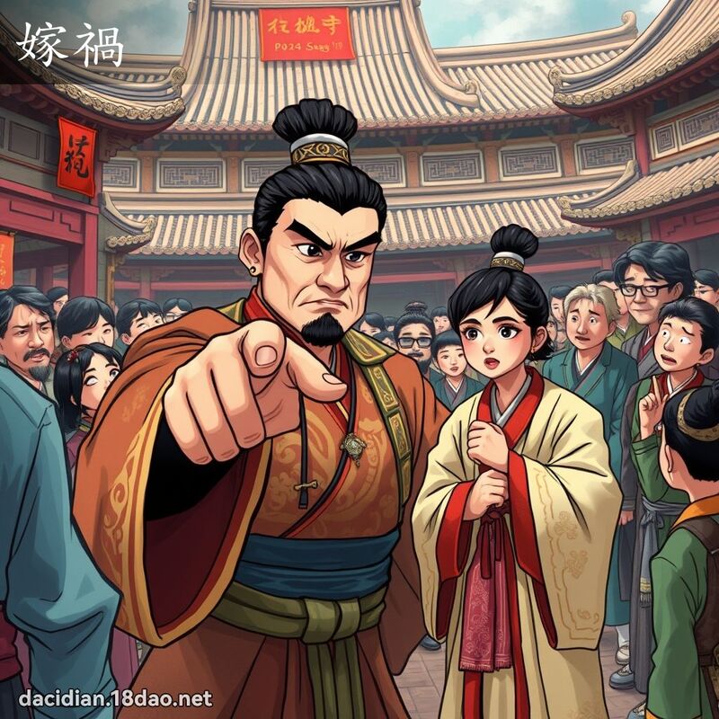 嫁禍 - 國語大辭典配圖